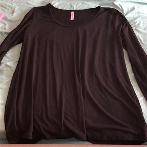 Solid black lularoe Lynnae